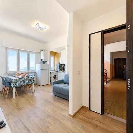 公寓 20m Dal Mare - Vista Mare, Ac, Wifi, Lungomare 西维尔诺瓦·马尔凯